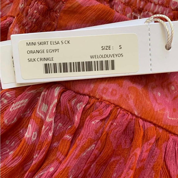 NWT Poupette St Barth Viscose Skirt S - Picture 4 of 4